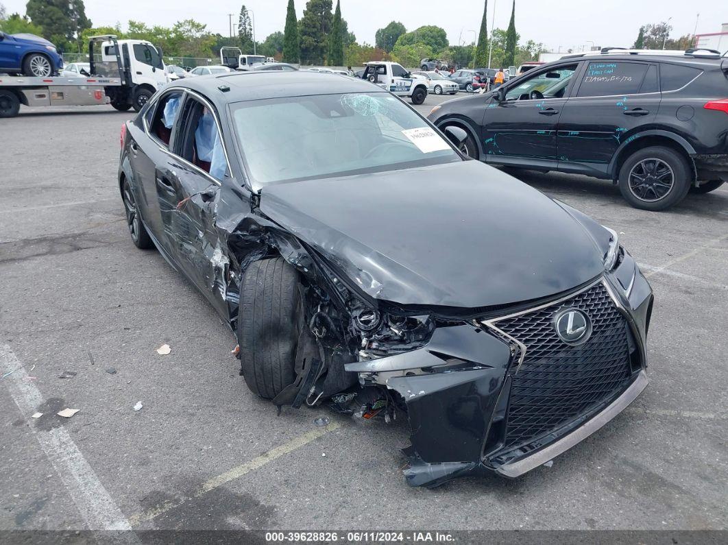 2020 LEXUS IS 300 Black  Gasoline JTHGA1D26L5102423 photo #1