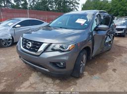 2018 NISSAN PATHFINDER SV Gray  Gasoline 5N1DR2MN3JC622791 photo #3