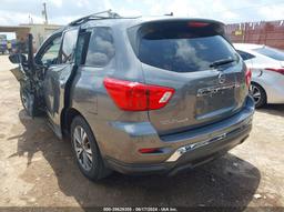 2018 NISSAN PATHFINDER SV Gray  Gasoline 5N1DR2MN3JC622791 photo #4