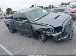 2022 TOYOTA TACOMA TRD SPORT Gray  Gasoline 3TYRZ5CNXNT021383 photo #2