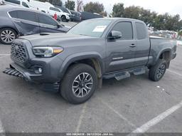 2022 TOYOTA TACOMA TRD SPORT Gray  Gasoline 3TYRZ5CNXNT021383 photo #3