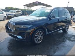 2021 BMW X7 XDRIVE40I Black  Gasoline 5UXCW2C08M9H47724 photo #3