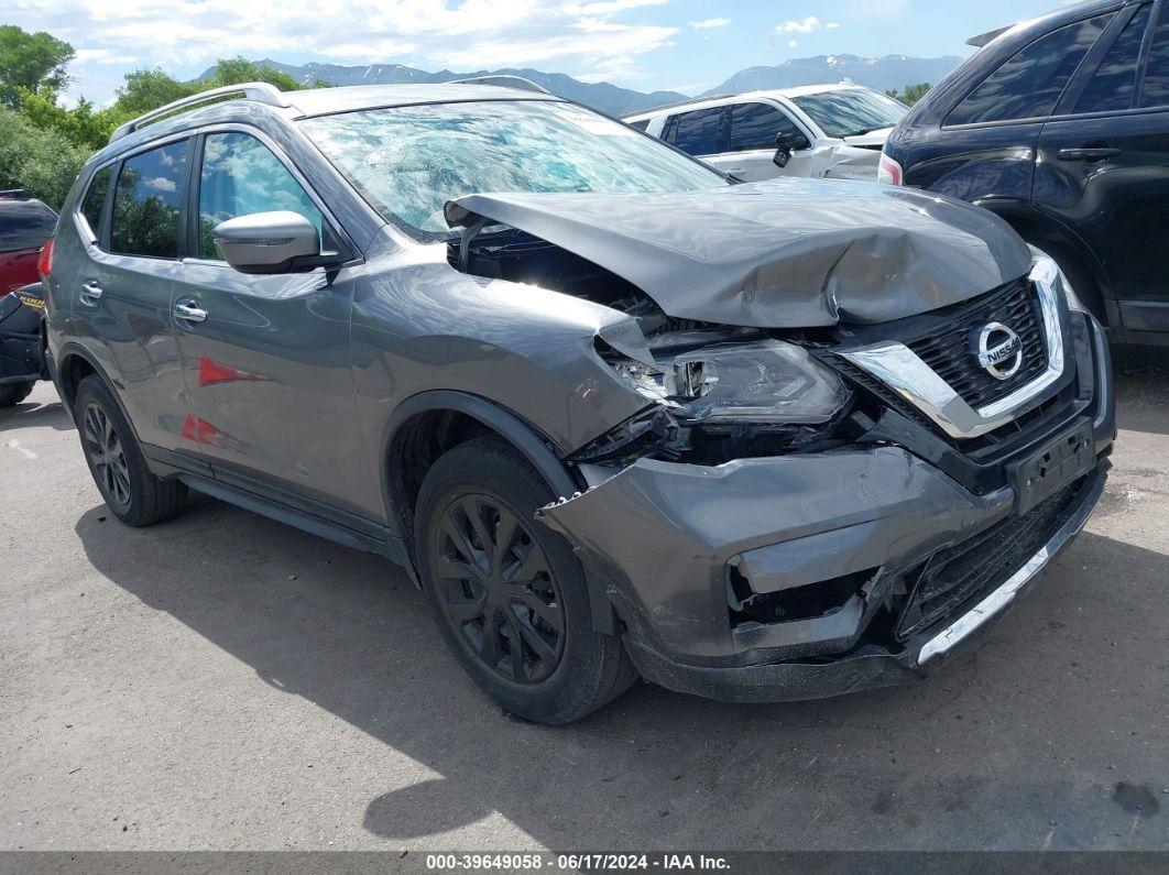 2017 NISSAN ROGUE S Gray  Gasoline KNMAT2MV3HP568050 photo #1