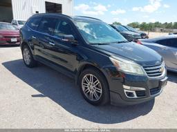 2015 CHEVROLET TRAVERSE 1LT Black  Gasoline 1GNKRGKD1FJ150958 photo #2