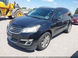 2015 CHEVROLET TRAVERSE 1LT Black  Gasoline 1GNKRGKD1FJ150958 photo #3