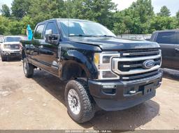 2022 FORD F-250 PLATINUM Black  Diesel 1FT8W2BT6NED32023 photo #2