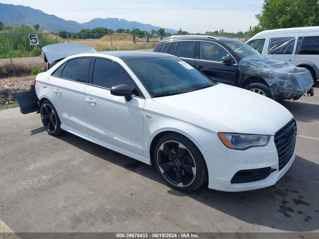 2016 AUDI A3 2.0T PREMIUM White  Gasoline WAUB8GFF5G1049668 photo #1