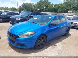 2015 DODGE DART SXT Blue sedan 4d gas 1C3CDFBB5FD224745 photo #3