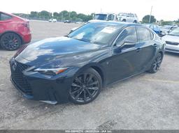 2024 LEXUS IS 350 F SPORT DESIGN Black  Gasoline JTHBZ1B20R5074682 photo #3