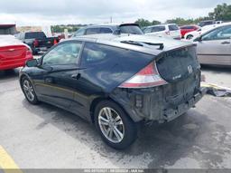 2013 HONDA CR-Z EX Black  Hybrid JHMZF1C66DS003215 photo #4