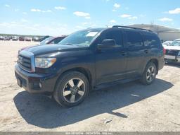 2008 TOYOTA SEQUOIA SR5 5.7L V8 Black  Gasoline 5TDZY64A78S002018 photo #3