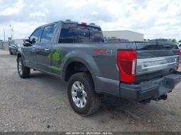 2020 FORD F-250 PLATINUM Gray  Diesel 1FT8W2BT4LEE18234 photo #4