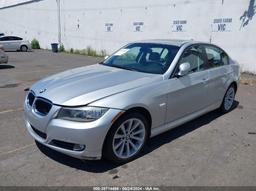 2009 BMW 328I Silver  Gasoline WBAPH57599NL76635 photo #3