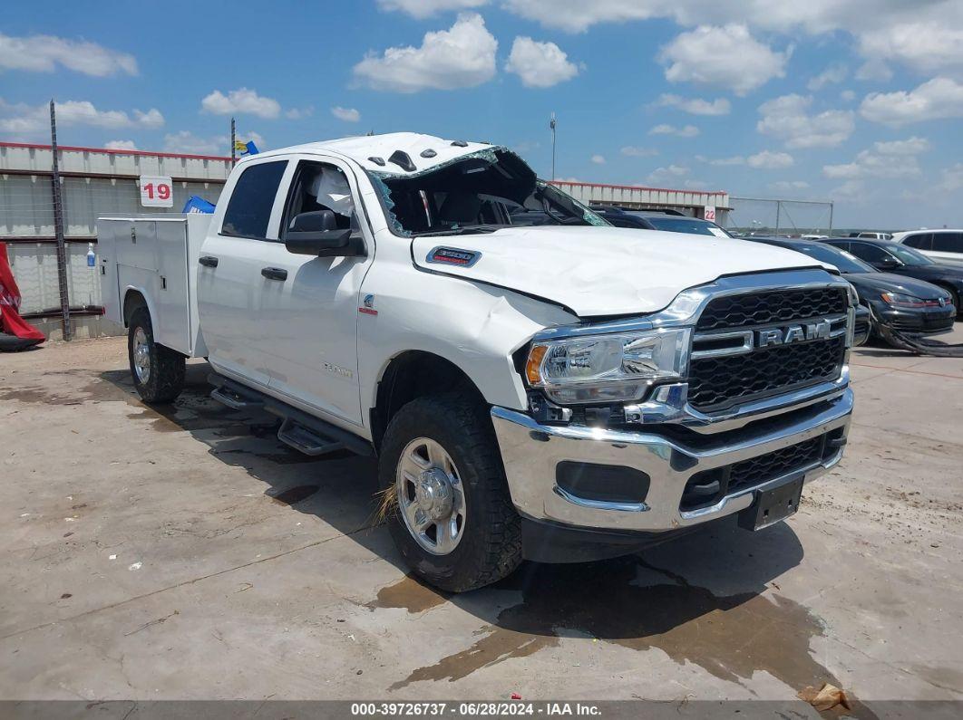 2022 RAM 3500 TRADESMAN  4X4 8' BOX White  Diesel 3C63R3GL4NG153835 photo #1