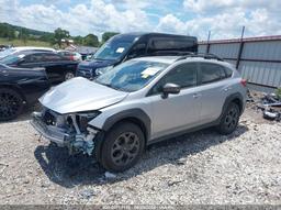 2023 SUBARU CROSSTREK SPORT Silver  Gasoline JF2GTHSC1PH250193 photo #3