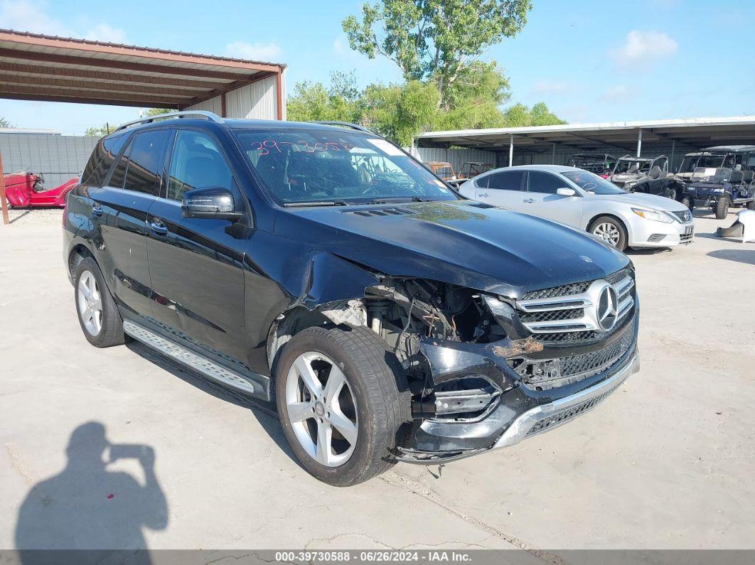 2016 MERCEDES-BENZ GLE 350 White  Gasoline 4JGDA5JB4GA756636 photo #1