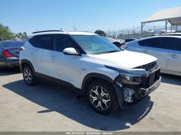 2022 KIA SELTOS EX White  Gasoline KNDERCAA7N7342810 photo #2