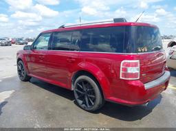 2013 FORD FLEX SEL Red  Gasoline 2FMGK5C87DBD33948 photo #4