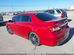 2013 TOYOTA COROLLA S Red  Gasoline 5YFBU4EE5DP149685 photo #4