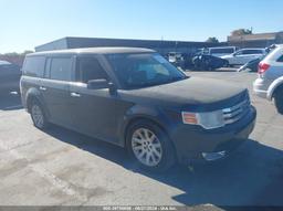 2011 FORD FLEX SEL Black  Gasoline 2FMGK5CC3BBD32796 photo #2