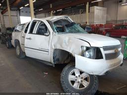 2013 CHEVROLET SUBURBAN 1500 LTZ White  Flexible Fuel 1GNSKKE71DR215433 photo #2