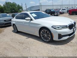 2021 BMW 540I XDRIVE White  Gasoline WBA73BJ05MCG02025 photo #2