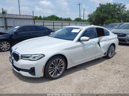 2021 BMW 540I XDRIVE White  Gasoline WBA73BJ05MCG02025 photo #3