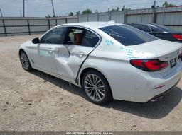 2021 BMW 540I XDRIVE White  Gasoline WBA73BJ05MCG02025 photo #4