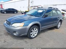 2006 SUBARU OUTBACK 2.5I Blue  Gasoline 4S4BP61C067350403 photo #3