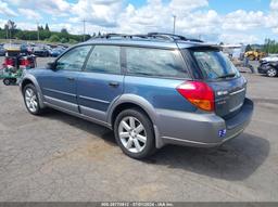 2006 SUBARU OUTBACK 2.5I Blue  Gasoline 4S4BP61C067350403 photo #4