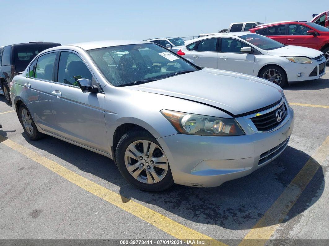 2010 HONDA ACCORD 2.4 LX-P Silver  Gasoline 1HGCP2F4XAA087871 photo #1