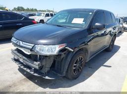 2014 MITSUBISHI OUTLANDER ES Black  Gasoline JA4AD2A35EZ017189 photo #3