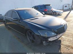 2010 MERCEDES-BENZ S 550 Black sedan 4d gas WDDNG7BB7AA335394 photo #2