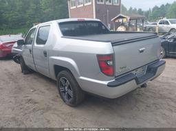 2014 HONDA RIDGELINE SPORT Silver  Gasoline 5FPYK1F78EB008306 photo #4