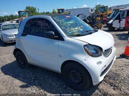 2017 SMART FORTWO PASSION/PRIME/PROXY/PURE White  Gasoline WMEFJ5DA7HK170574 photo #2