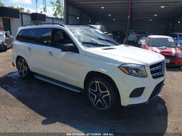 2019 MERCEDES-BENZ GLS 550 4MATIC White  Gasoline 4JGDF7DE0KB203777 photo #2