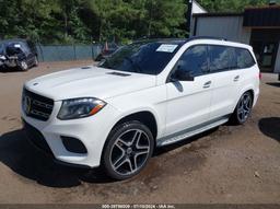 2019 MERCEDES-BENZ GLS 550 4MATIC White  Gasoline 4JGDF7DE0KB203777 photo #3