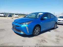 2019 TOYOTA PRIUS LE Blue  Hybrid JTDL9RFU1K3003606 photo #3