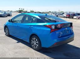 2019 TOYOTA PRIUS LE Blue  Hybrid JTDL9RFU1K3003606 photo #4