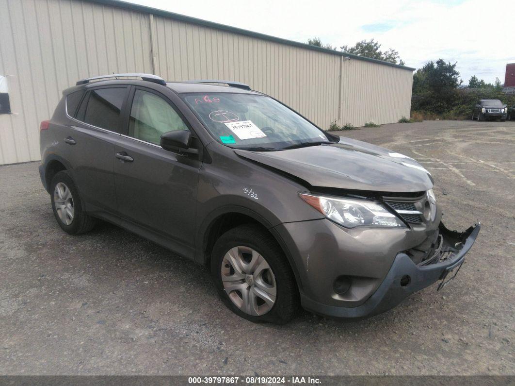 2014 TOYOTA RAV4 LE Brown  Gasoline JTMBFREV2E5030367 photo #1