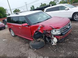 2011 FORD FLEX SEL Red  Gasoline 2FMGK5CC9BBD07532 photo #2