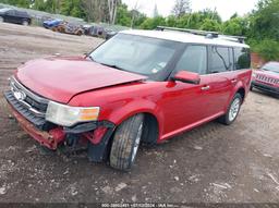 2011 FORD FLEX SEL Red  Gasoline 2FMGK5CC9BBD07532 photo #3