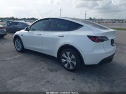 2023 TESLA MODEL Y AWD/LONG RANGE DUAL MOTOR ALL-WHEEL DRIVE White  Electric 7SAYGDEE9PF761733 photo #4