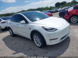 2023 TESLA MODEL Y AWD/LONG RANGE DUAL MOTOR ALL-WHEEL DRIVE White  Electric 7SAYGDEE9PF761733 photo #2