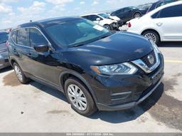 2018 NISSAN ROGUE S Black  Gasoline 5N1AT2MT6JC709667 photo #2