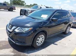 2018 NISSAN ROGUE S Black  Gasoline 5N1AT2MT6JC709667 photo #3