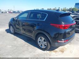 2018 KIA SPORTAGE LX Black  Gasoline KNDPM3AC0J7313300 photo #4