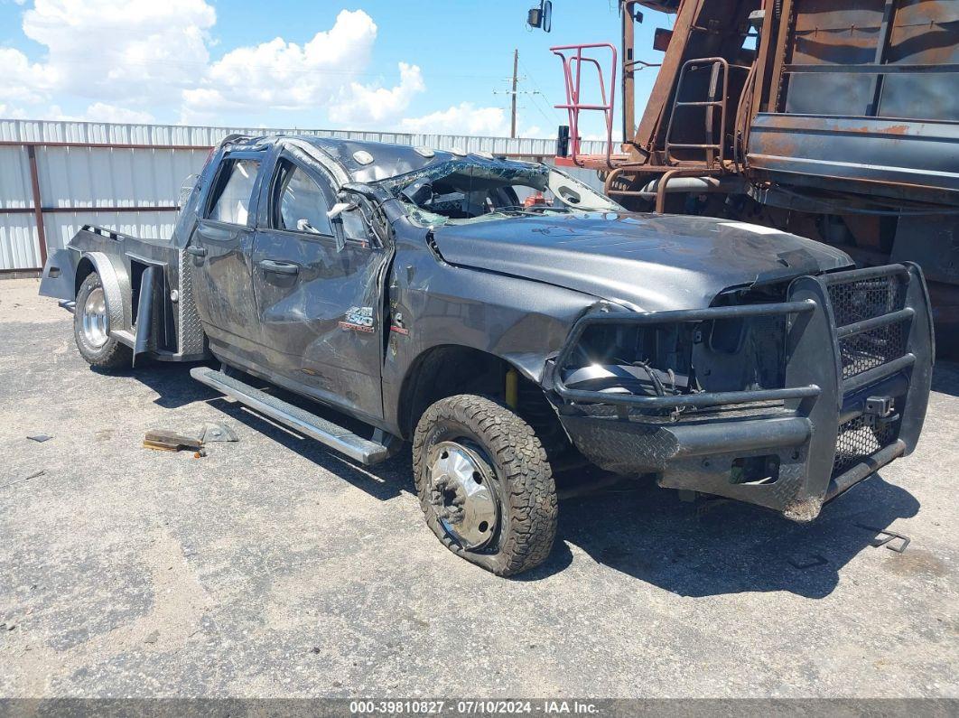 2018 RAM 3500 TRADESMAN  4X4 8' BOX Gray  Diesel 3C63RRGL9JG305122 photo #1