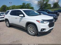 2019 CHEVROLET TRAVERSE 3LT White  Gasoline 1GNEVHKW2KJ159386 photo #2