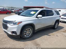 2019 CHEVROLET TRAVERSE 3LT White  Gasoline 1GNEVHKW2KJ159386 photo #3